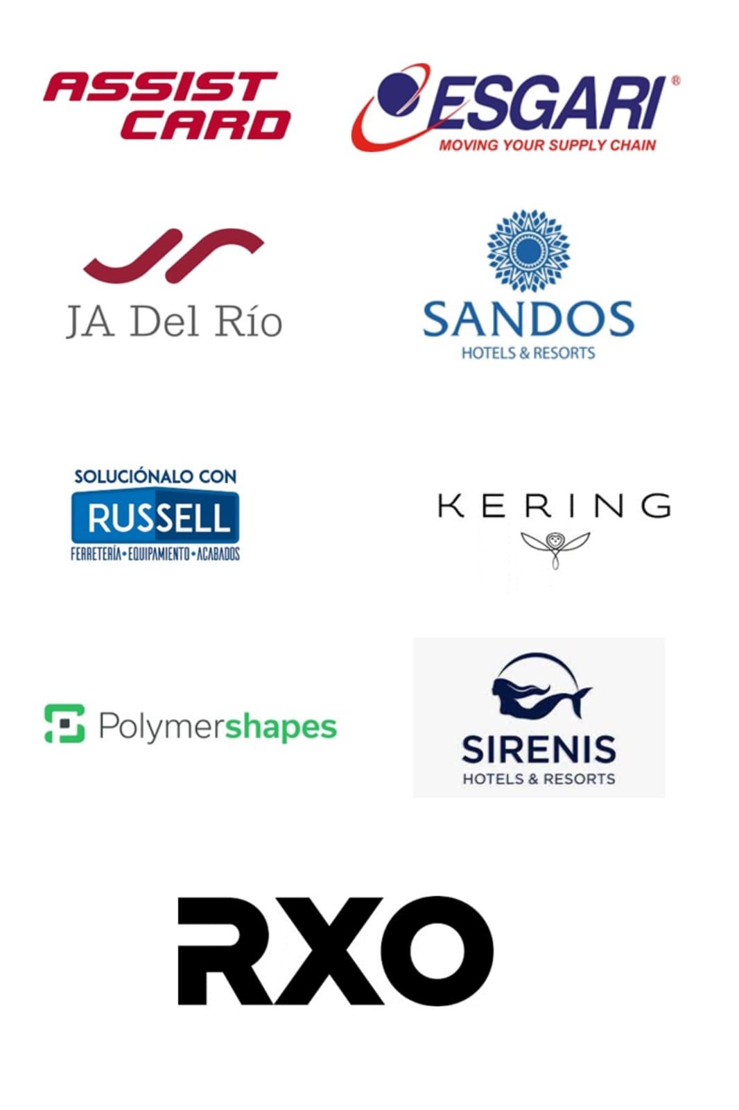Logos de clientes que confían en Soluciones 5W